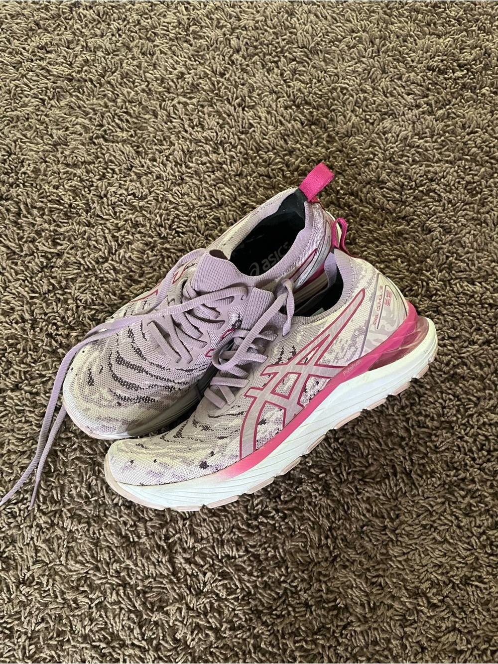 Womens ASICS Gel Cumulus 23 Barely Rose Size 8 Running Shoes